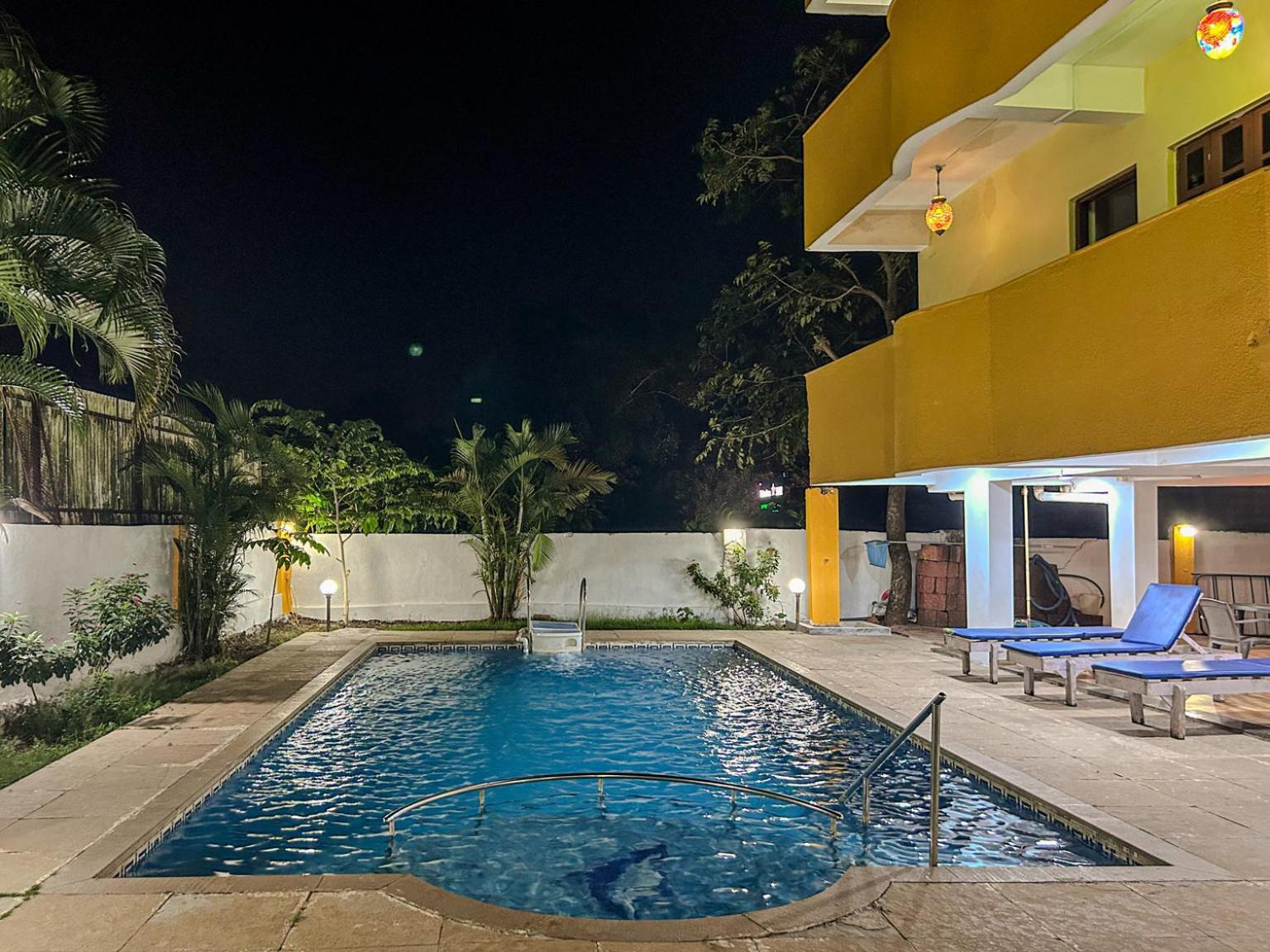 Hotel La Costa Residency Andžuna Exteriér fotografie