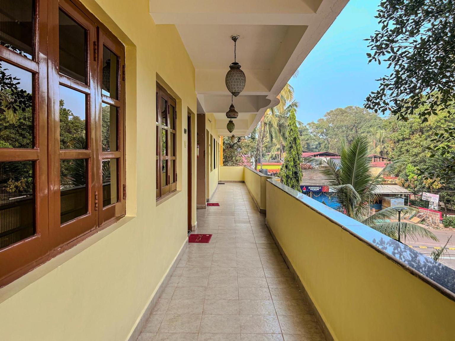 Hotel La Costa Residency Andžuna Exteriér fotografie