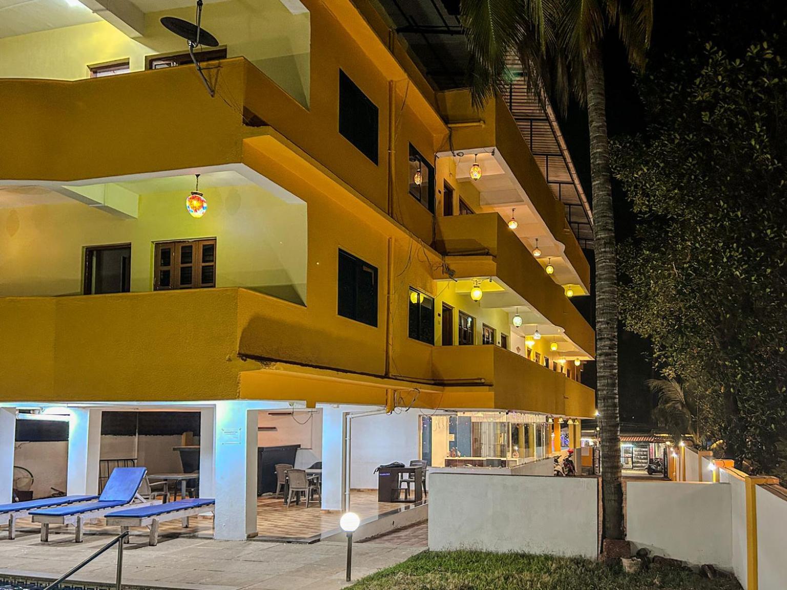 Hotel La Costa Residency Andžuna Exteriér fotografie